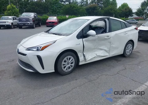 2019 Toyota Prius Le из США, поврежденный, VIN JTDKARFU3K3102222